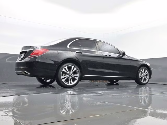 2021 Black Mercedes-Benz C-Class C 300 Sedan