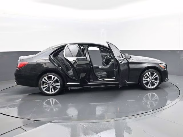 2021 Black Mercedes-Benz C-Class C 300 Sedan
