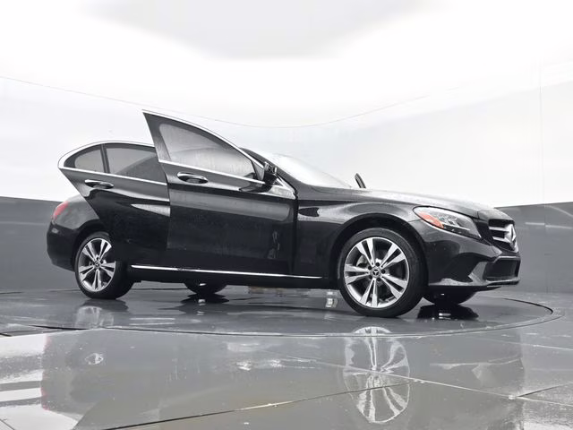 2021 Black Mercedes-Benz C-Class C 300 Sedan