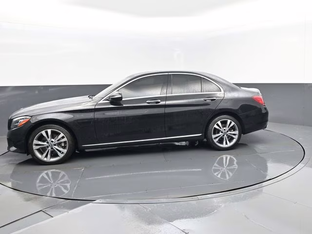 2021 Black Mercedes-Benz C-Class C 300 Sedan