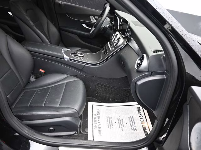 2021 Black Mercedes-Benz C-Class C 300 Sedan