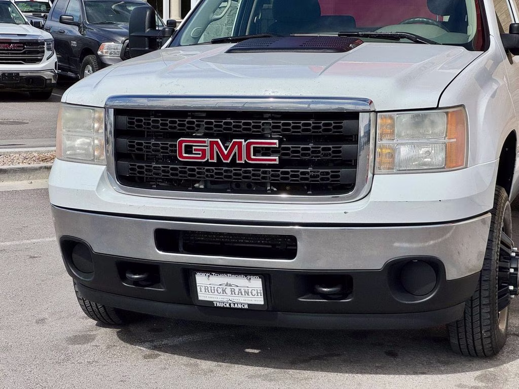 2014 Summit White GMC Sierra 3500HD Work Truck 4X4 Truck