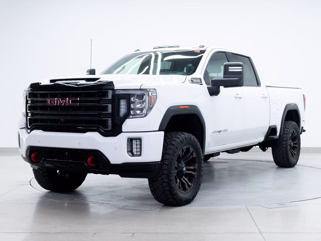 2020 Summit White GMC Sierra 2500HD AT4 4X4 Truck
