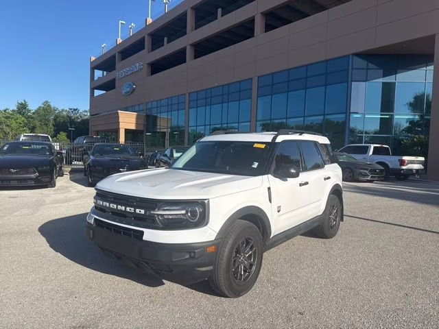 2021 Oxford White Ford Bronco Sport Big Bend 4X4 SUV