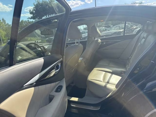 2017 Midnight Black INFINITI Q50 3.0t Premium RWD Sedan