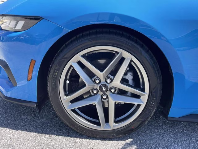 2024 Grabber Blue Metallic Ford Mustang EcoBoost Premium RWD Coupe