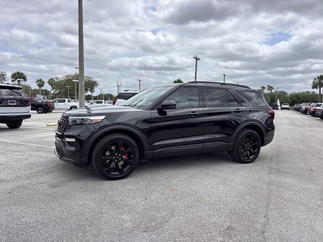 2023 Black Metallic Ford Explorer ST 4X4 SUV
