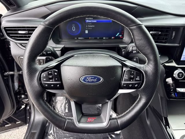 2023 Black Metallic Ford Explorer ST 4X4 SUV