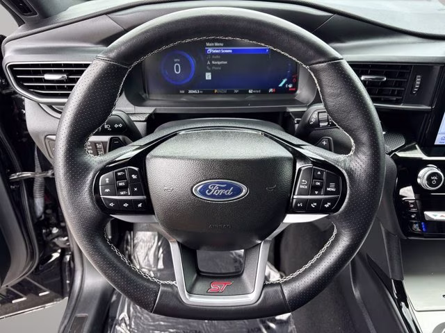 2023 Black Metallic Ford Explorer ST 4X4 SUV