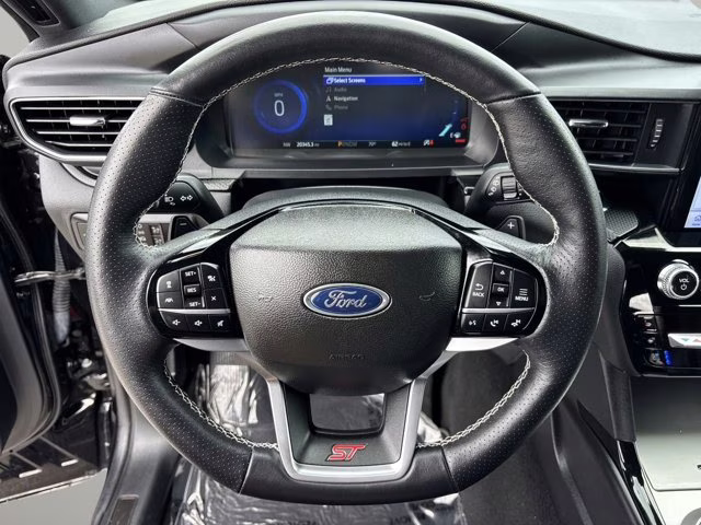 2023 Black Metallic Ford Explorer ST 4X4 SUV