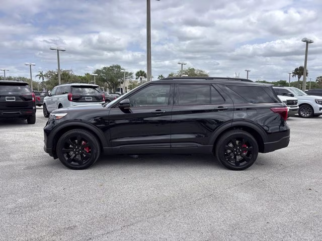 2023 Black Metallic Ford Explorer ST 4X4 SUV