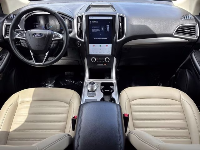 2023 Blue Metallic Ford Edge SEL AWD SUV