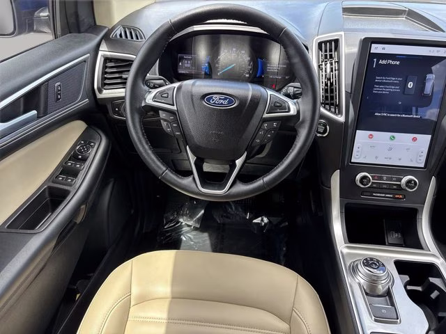 2023 Blue Metallic Ford Edge SEL AWD SUV