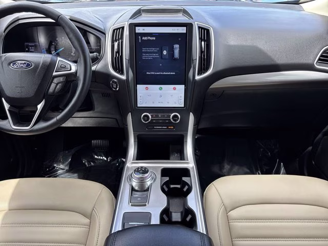 2023 Blue Metallic Ford Edge SEL AWD SUV