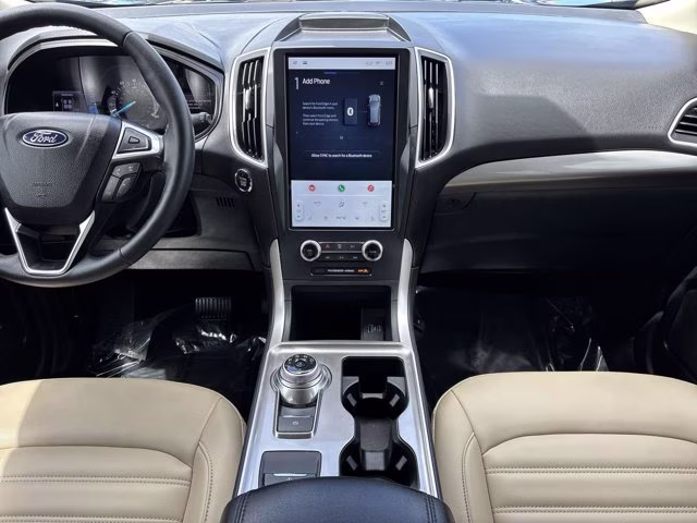 2023 Blue Metallic Ford Edge SEL AWD SUV