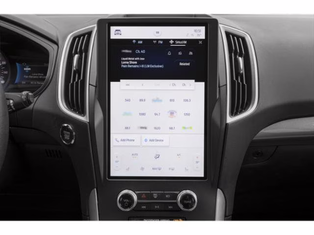 2023 Blue Metallic Ford Edge SEL AWD SUV