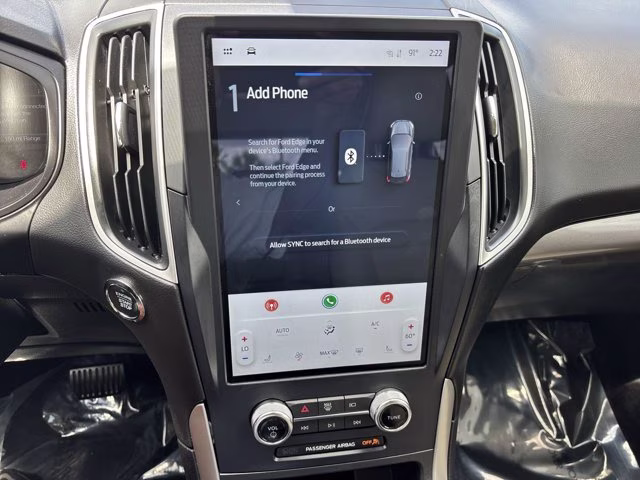 2023 Blue Metallic Ford Edge SEL AWD SUV
