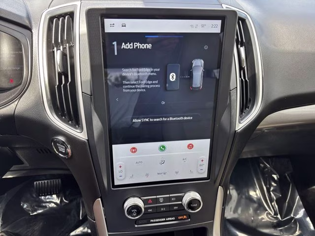 2023 Blue Metallic Ford Edge SEL AWD SUV