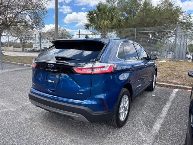 2023 Blue Metallic Ford Edge SEL AWD SUV