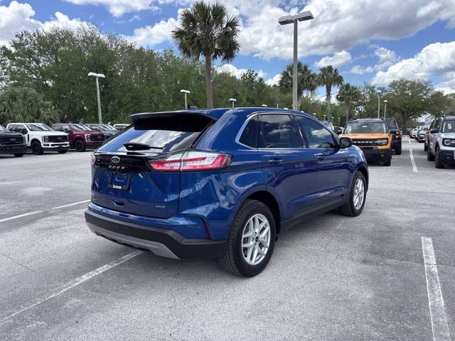 2023 Blue Metallic Ford Edge SEL AWD SUV