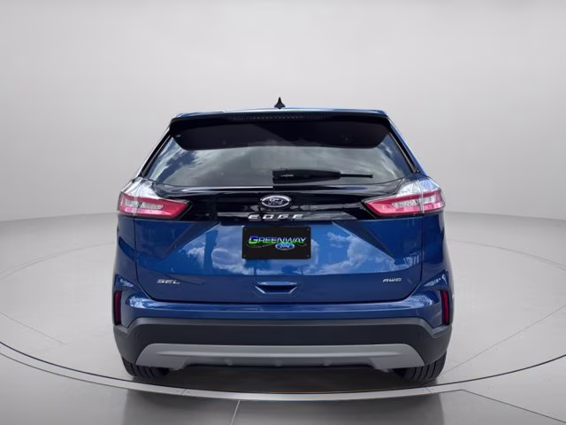 2023 Blue Metallic Ford Edge SEL AWD SUV