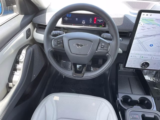 2026 Velocity Blue Metallic Ford Mustang Mach-E Premium AWD SUV