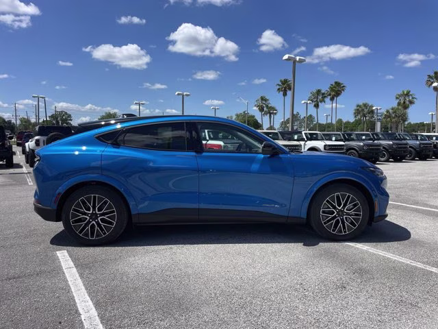 2026 Velocity Blue Metallic Ford Mustang Mach-E Premium AWD SUV