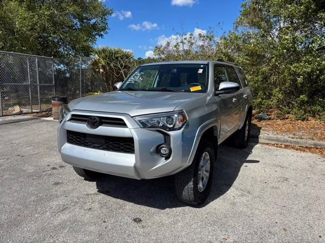 2023 Classic Silver Metallic Toyota 4Runner SR5 4X4 SUV