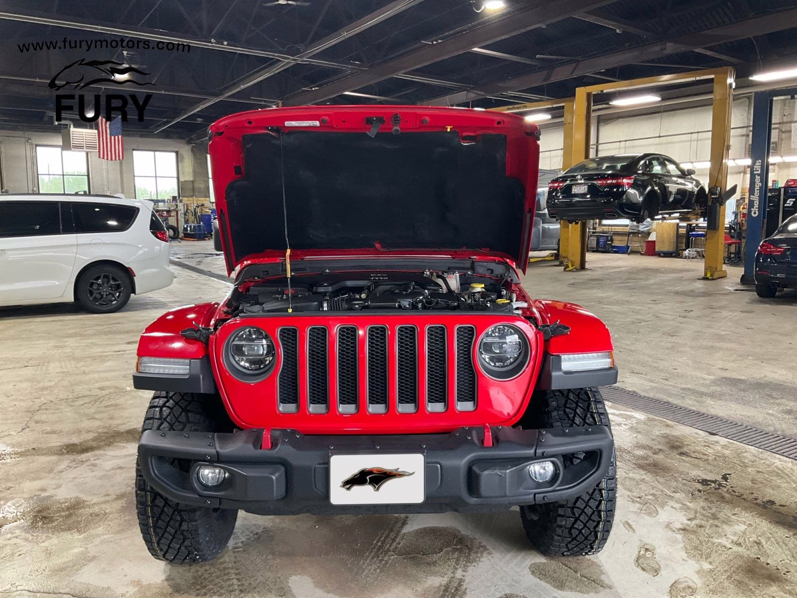 2019 Firecracker Red Clearcoat Jeep Wrangler Unlimited Rubicon 4X4 SUV