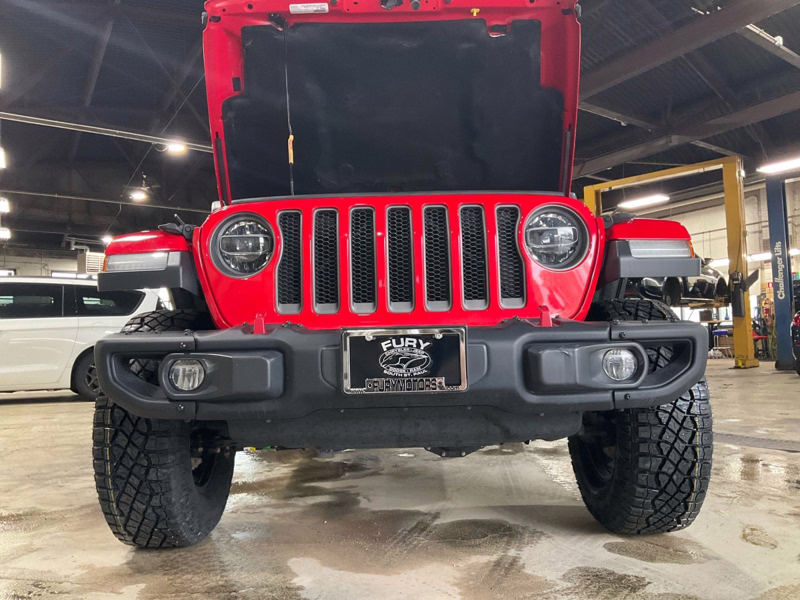 2019 Firecracker Red Clearcoat Jeep Wrangler Unlimited Rubicon 4X4 SUV