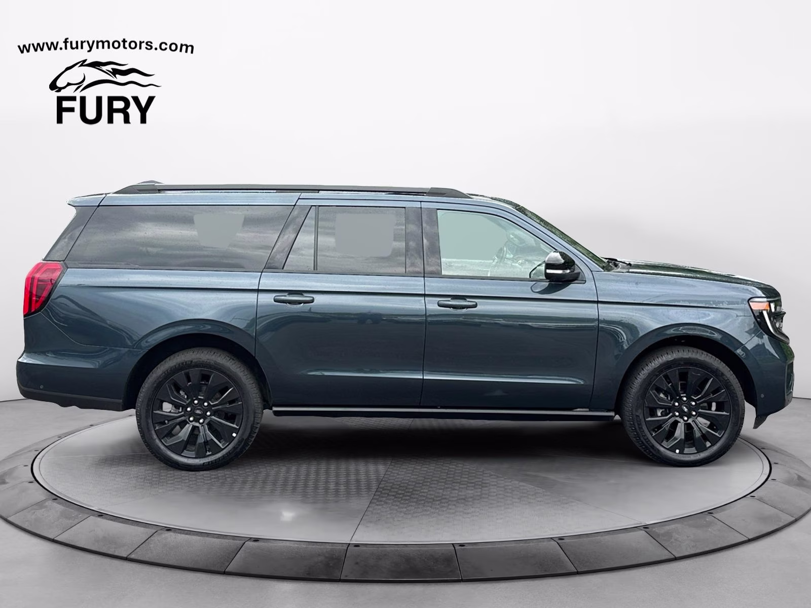 2025 Stone Blue Metallic Ford Expedition Max Platinum 4X4 SUV