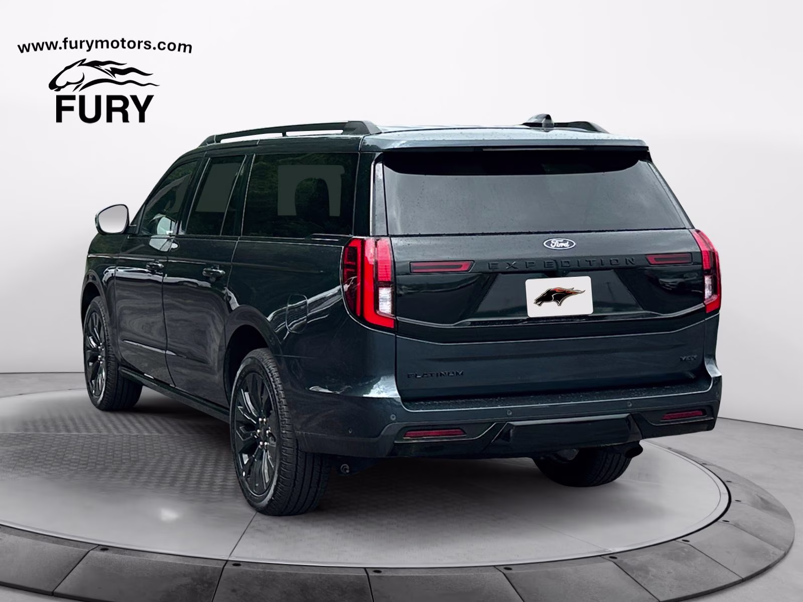 2025 Stone Blue Metallic Ford Expedition Max Platinum 4X4 SUV
