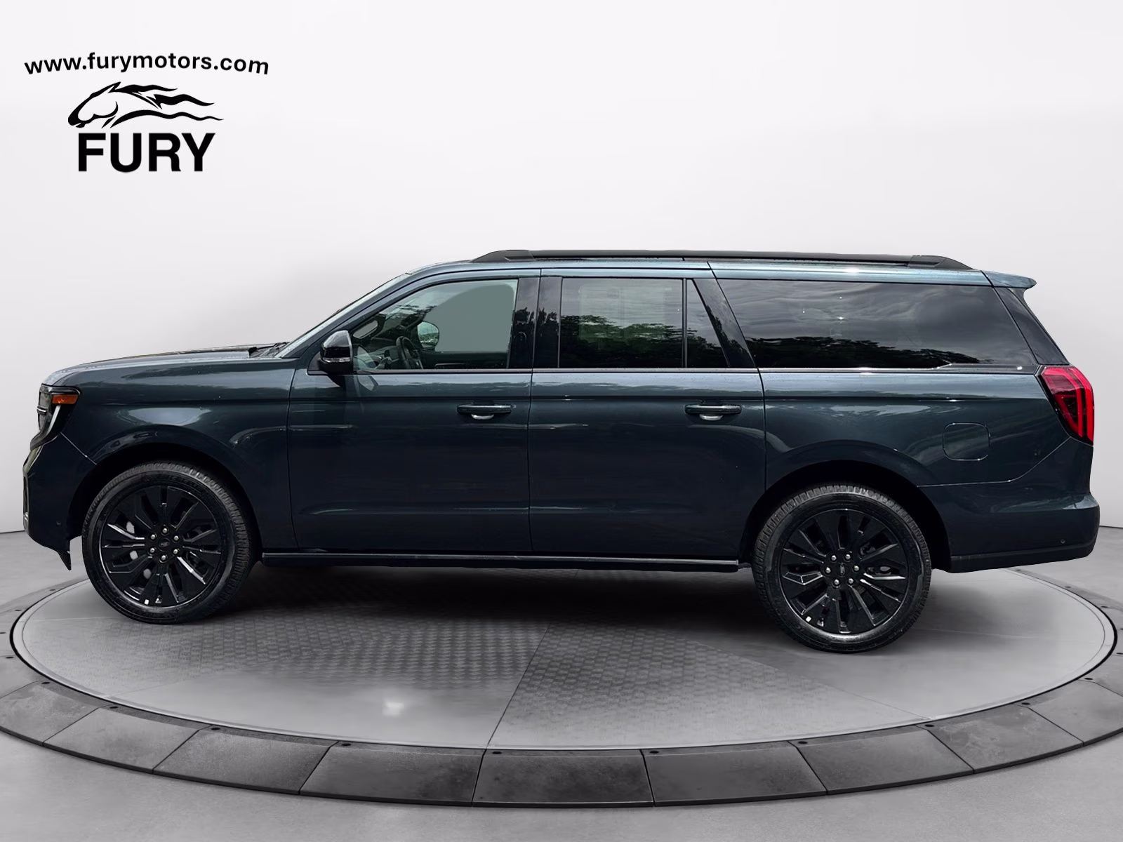 2025 Stone Blue Metallic Ford Expedition Max Platinum 4X4 SUV
