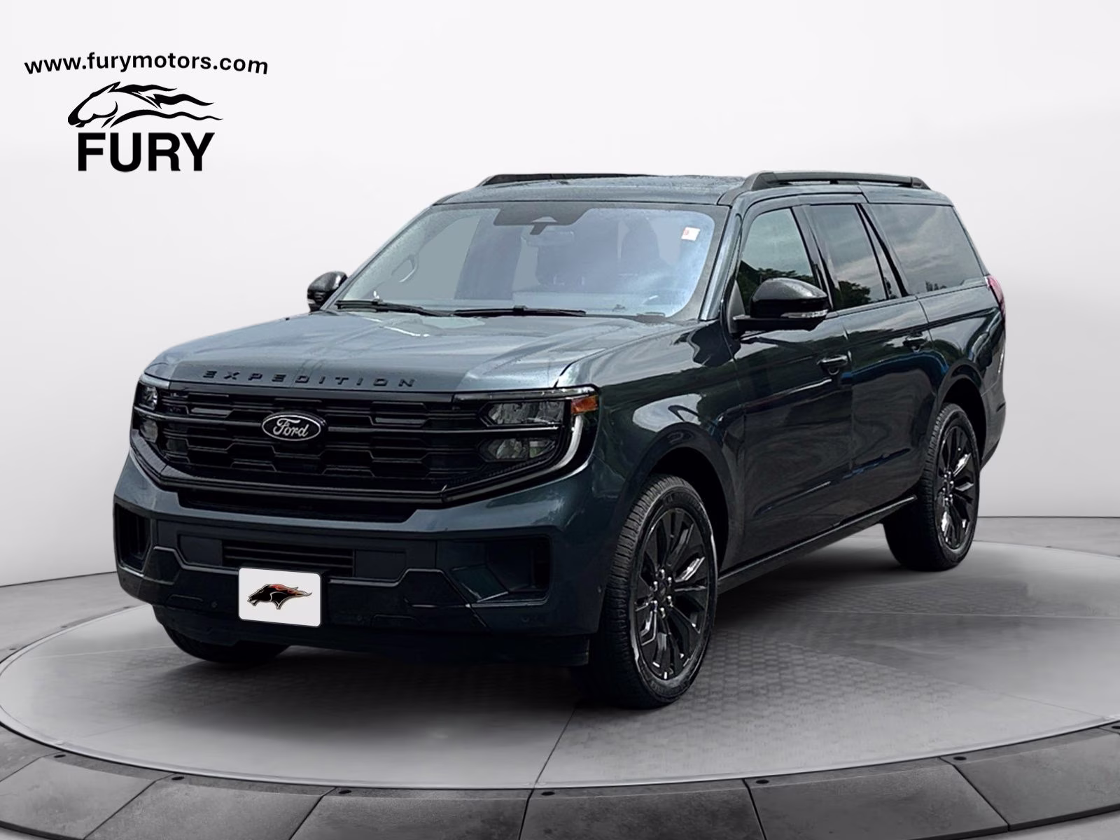 2025 Stone Blue Metallic Ford Expedition Max Platinum 4X4 SUV