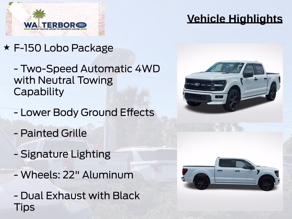 2026 Oxford White Ford F-150 STX 4X4 Truck