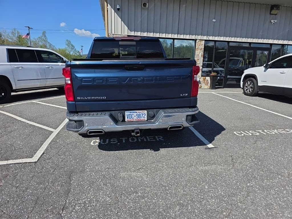 2019 Blue Chevrolet Silverado 1500 LTZ 4X4 Truck