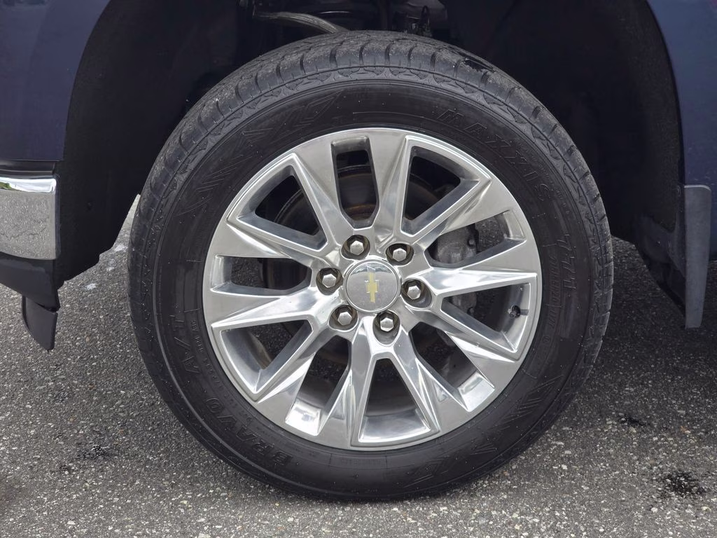 2019 Northsky Blue Metallic Chevrolet Silverado 1500 LTZ 4X4 Truck
