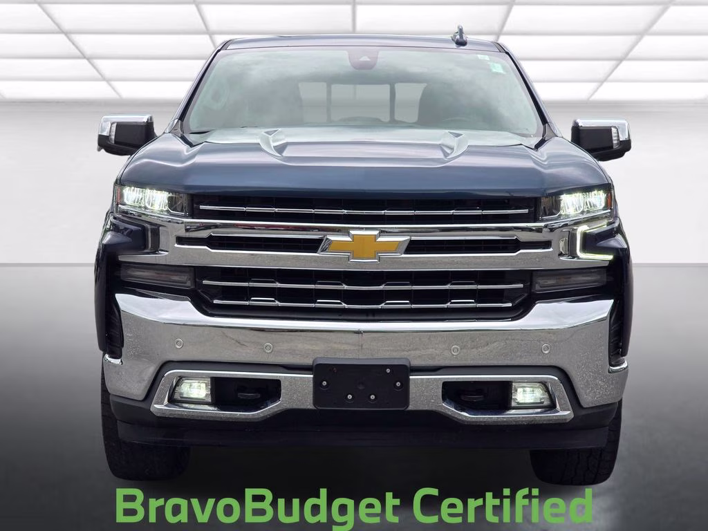 2019 Northsky Blue Metallic Chevrolet Silverado 1500 LTZ 4X4 Truck