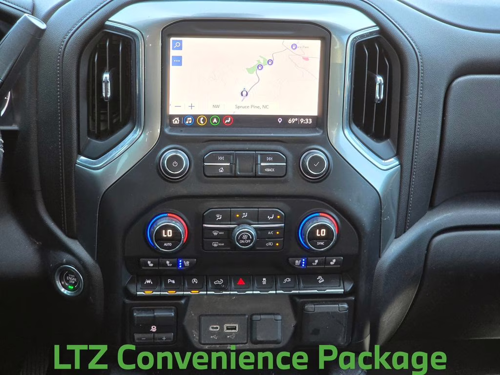 2019 Northsky Blue Metallic Chevrolet Silverado 1500 LTZ 4X4 Truck