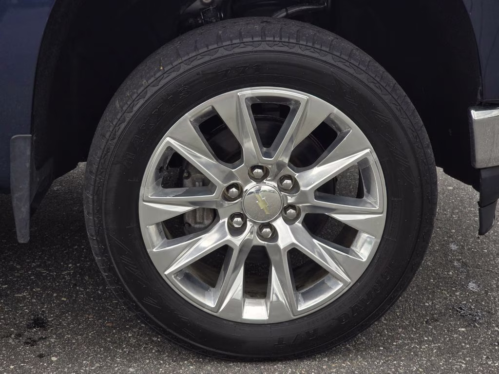 2019 Northsky Blue Metallic Chevrolet Silverado 1500 LTZ 4X4 Truck