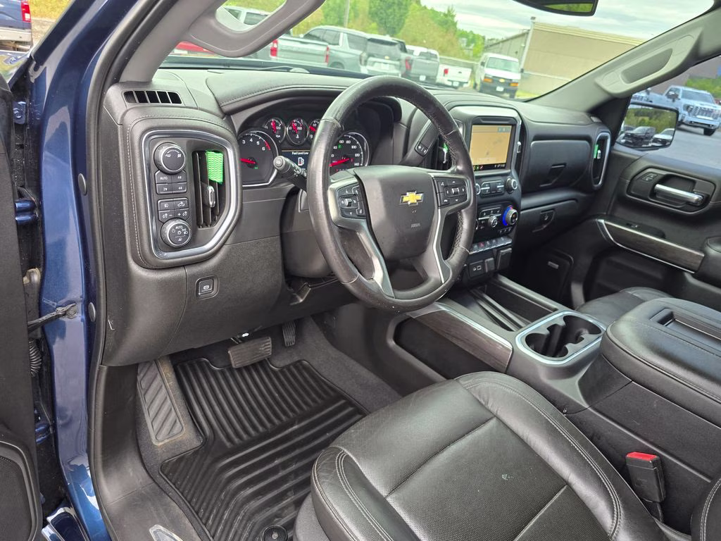 2019 Northsky Blue Metallic Chevrolet Silverado 1500 LTZ 4X4 Truck