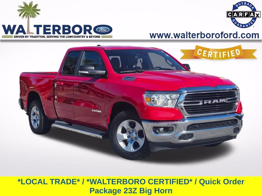 2021 RAM 1500 Big Horn/Lone Star Quad Cab 6'4's photo
