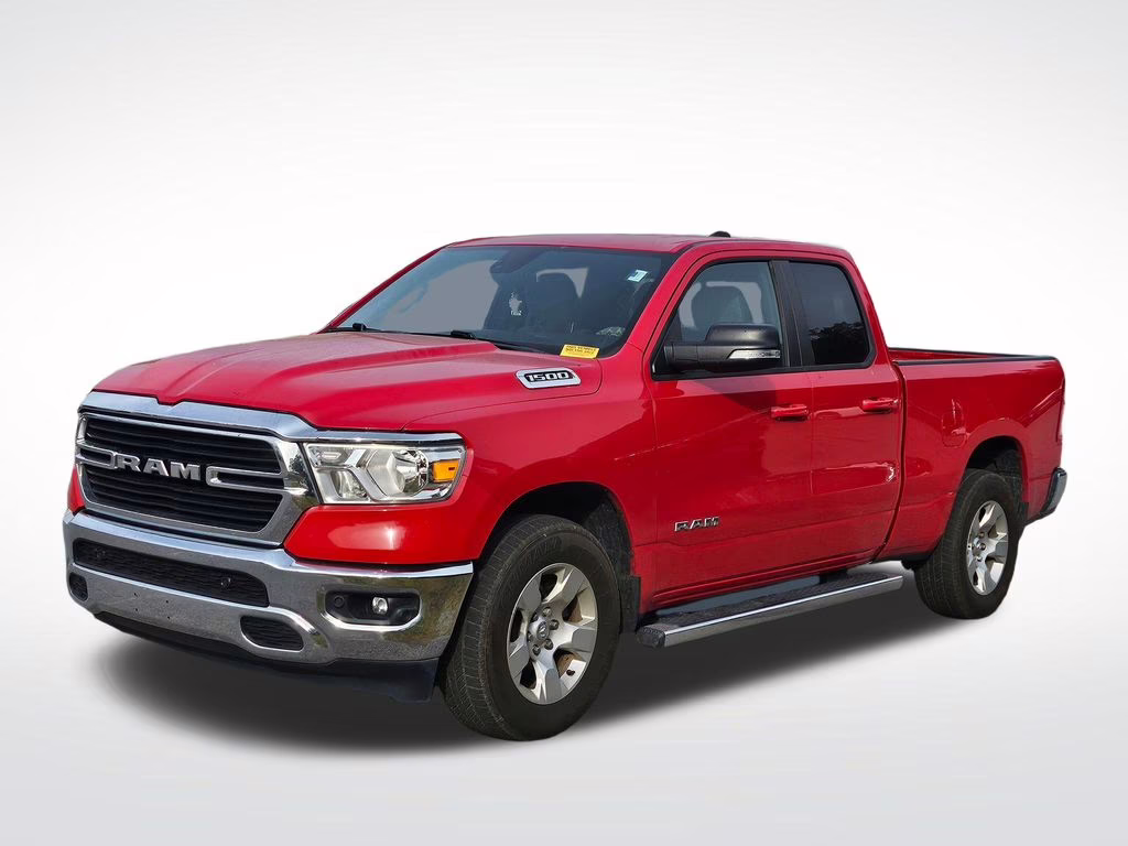 2021 Flame Red Clearcoat Ram 1500 Big Horn/Lone Star RWD Truck