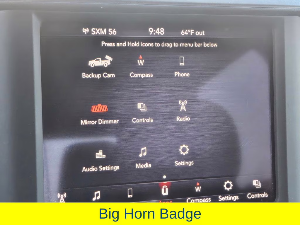 2021 Flame Red Clearcoat Ram 1500 Big Horn/Lone Star RWD Truck