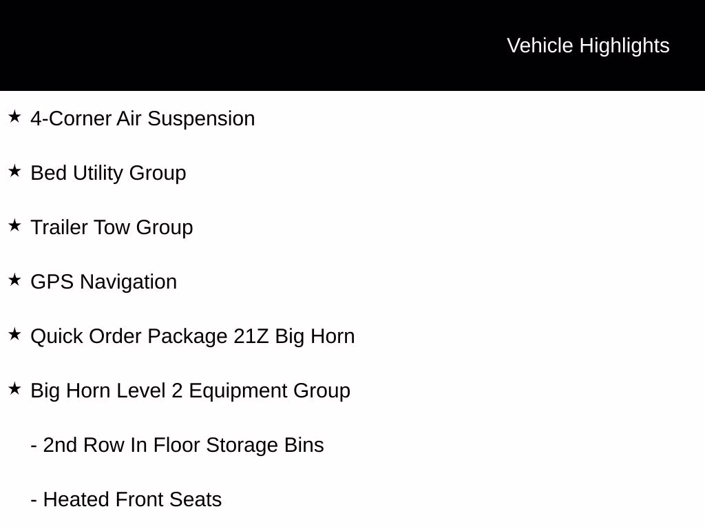 2025 Bright White Clearcoat Ram 1500 Big Horn/Lone Star 4X4 Truck