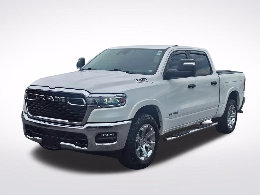 2025 Bright White Clearcoat Ram 1500 Big Horn/Lone Star 4X4 Truck