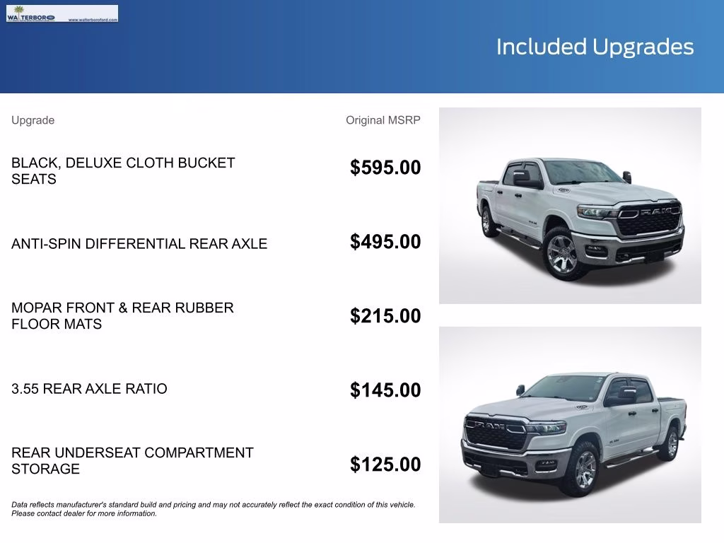 2025 Bright White Clearcoat Ram 1500 Big Horn/Lone Star 4X4 Truck