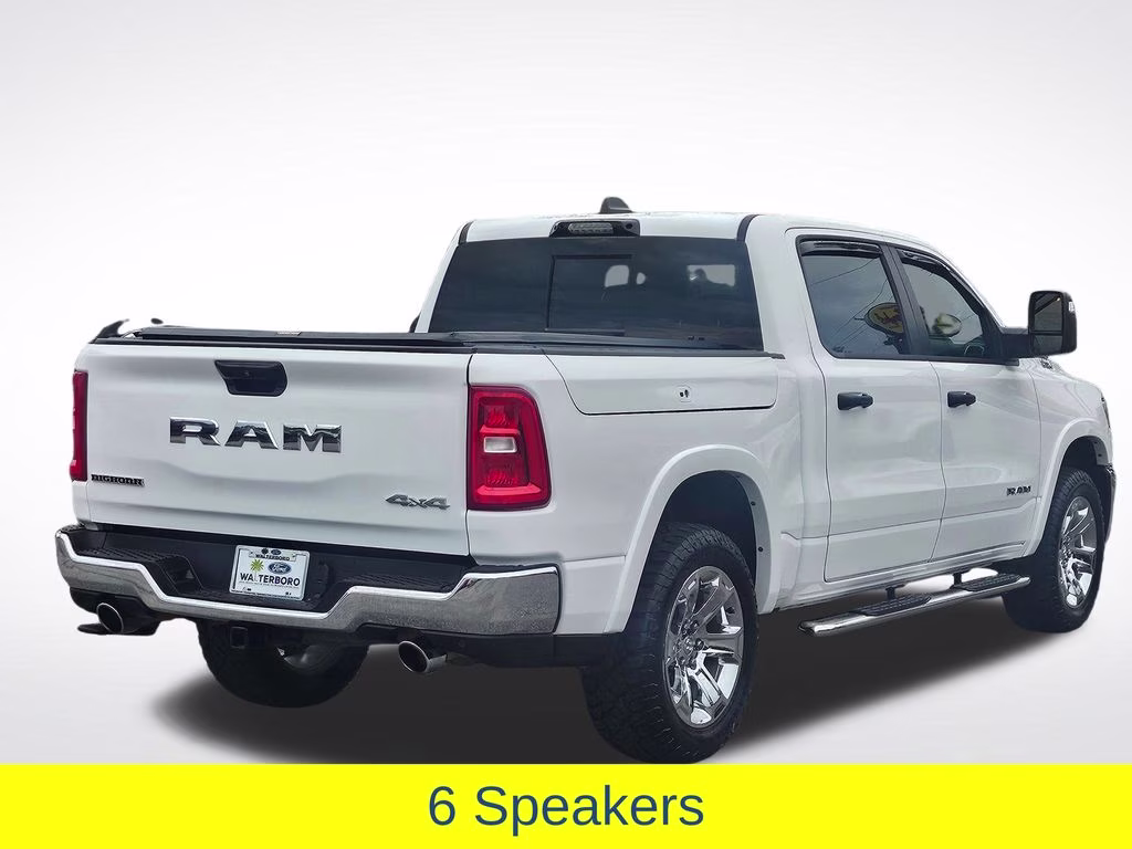 2025 Bright White Clearcoat Ram 1500 Big Horn/Lone Star 4X4 Truck