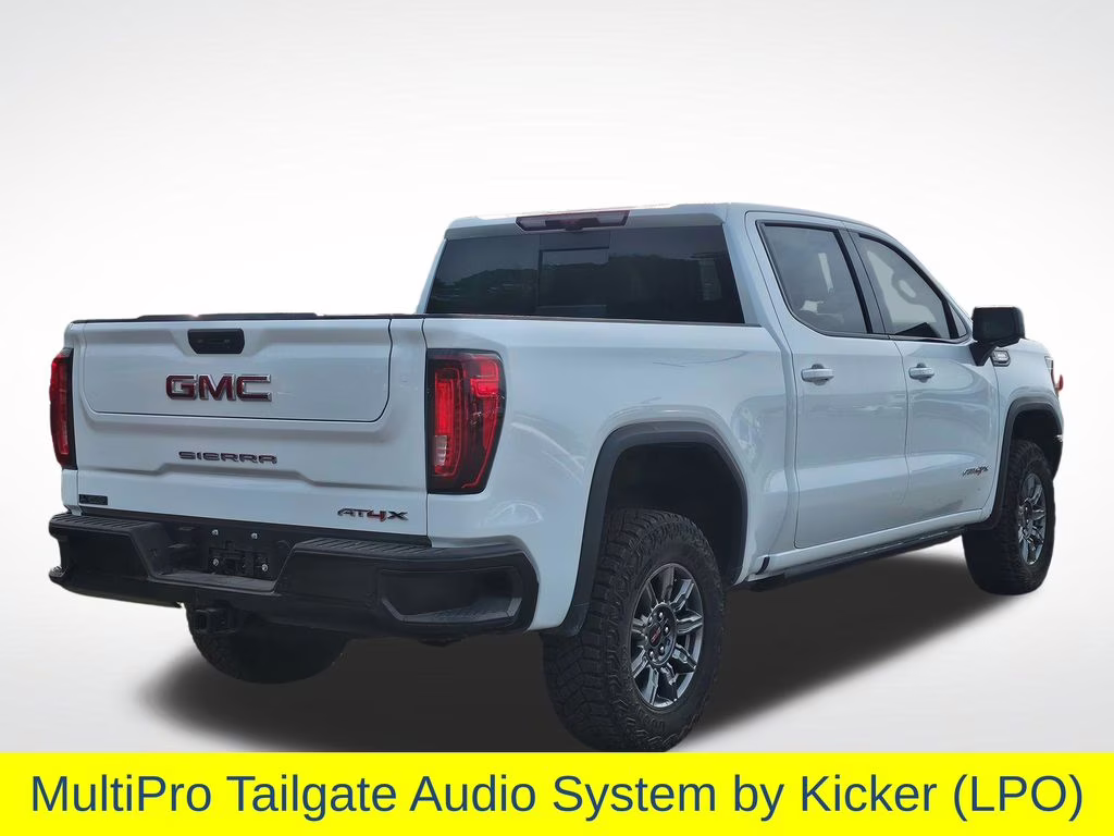 2025 Summit White GMC Sierra 1500 AT4X 4X4 Truck