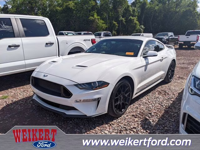 2018 Oxford White Ford Mustang EcoBoost Premium RWD Coupe